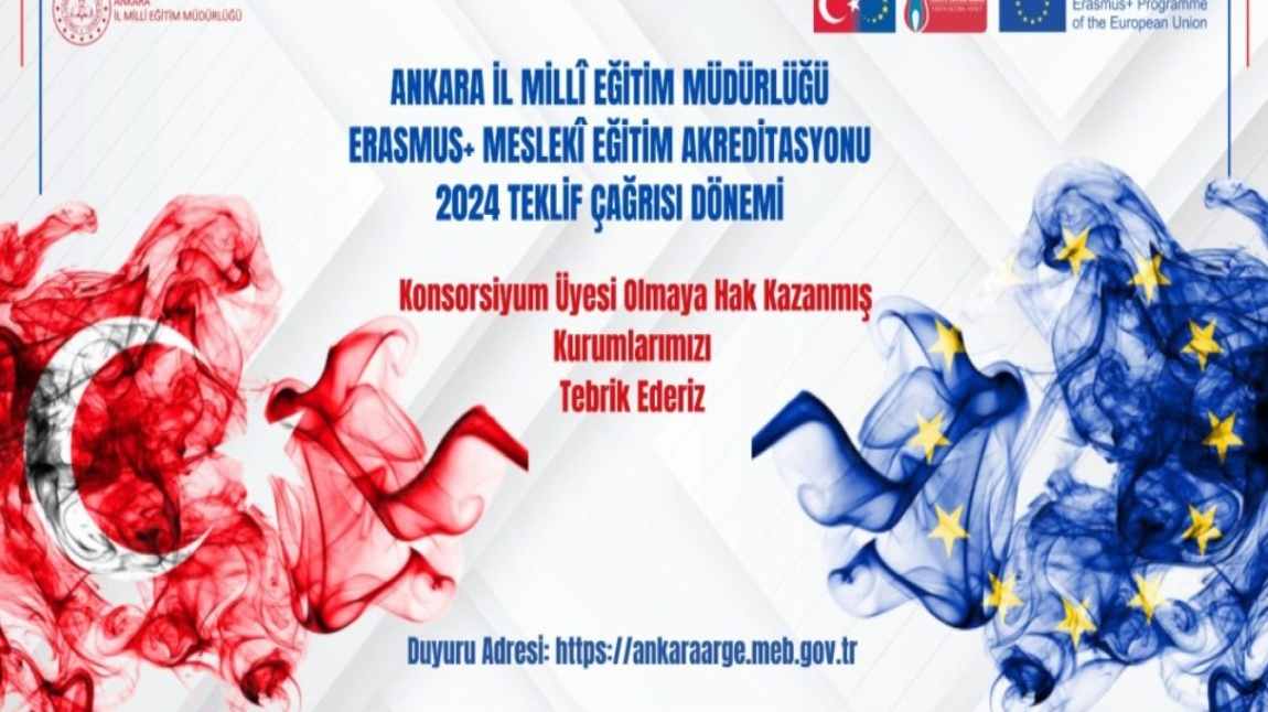 Erasmus+ Mesleki Eğitimi Akreditasyonu 2024’te Biz de Varız!