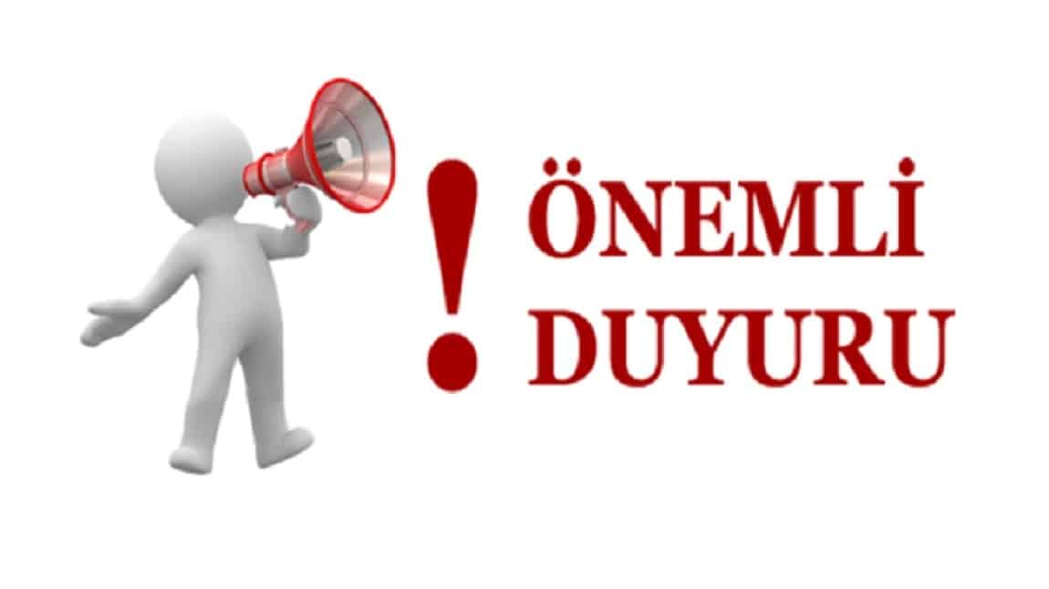 MESEM 2024-2025 Haziran Dönemi Sorumluluk Sınav takvimi ve Sınava Girecek Öğrenci Bilgileri